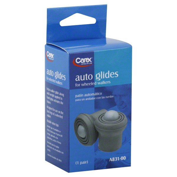 Carex Auto Glides For Wheeled Walkers Shop Home Health Care at HEB