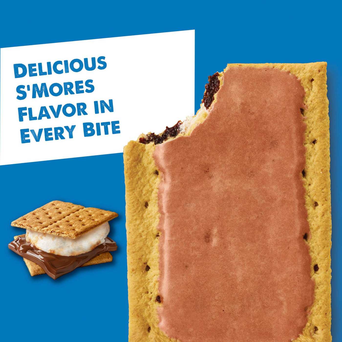 Pop-Tarts Frosted S'mores Toaster Pastries; image 8 of 12