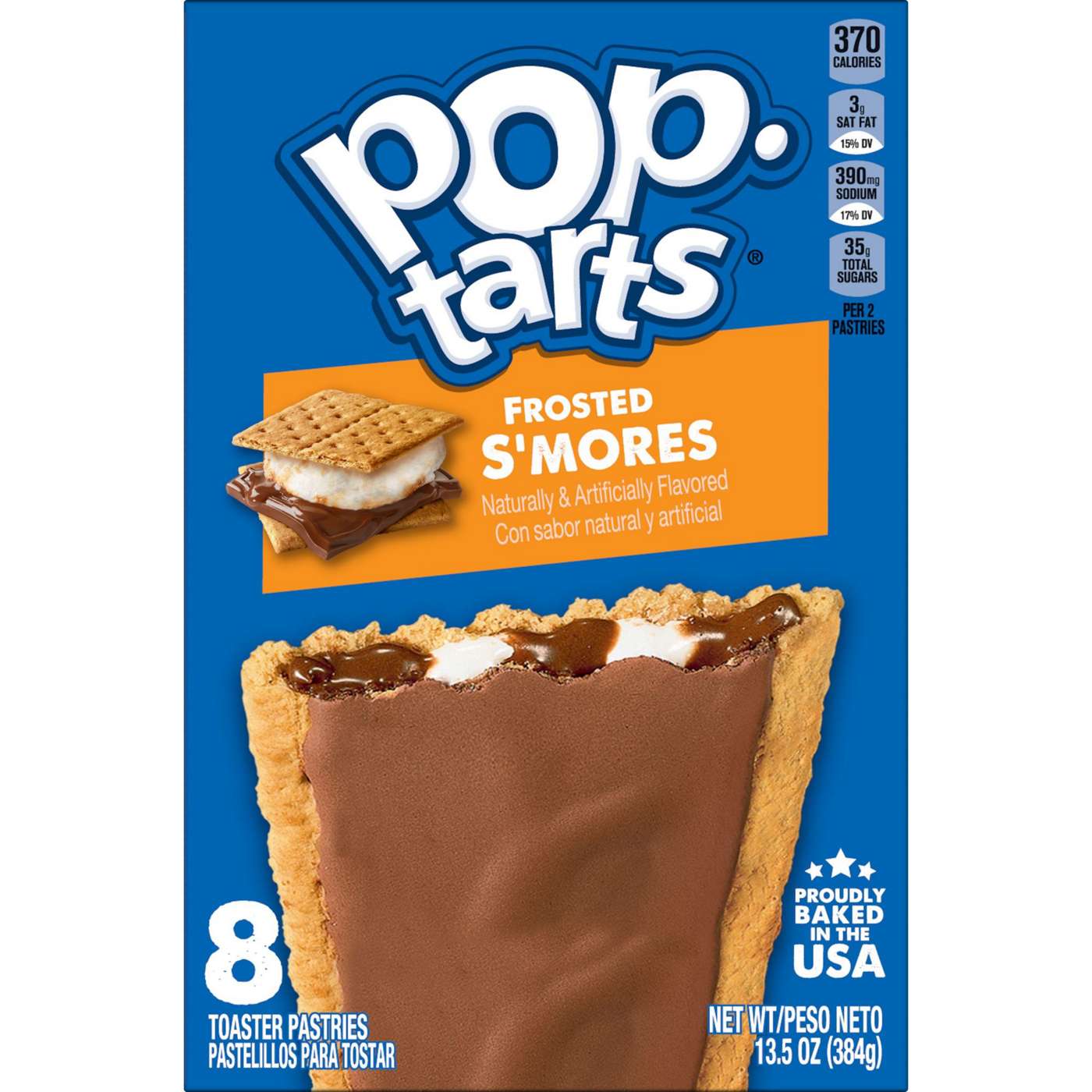 Pop-Tarts Frosted S'mores Toaster Pastries; image 11 of 12