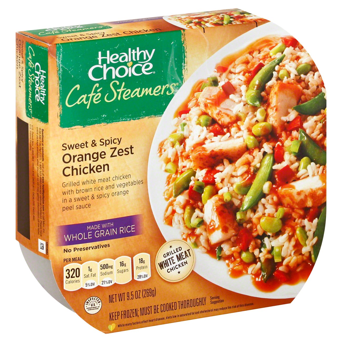 Healthy Choice Steamers Sweet and Spicy Zest Chicken Shop Entrees