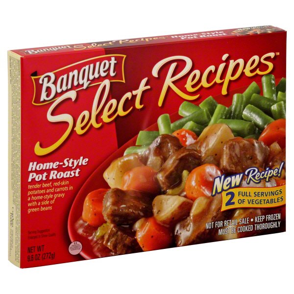 Banquet Select Recipes Homestyle Pot Roast Shop Entrees & sides at HEB