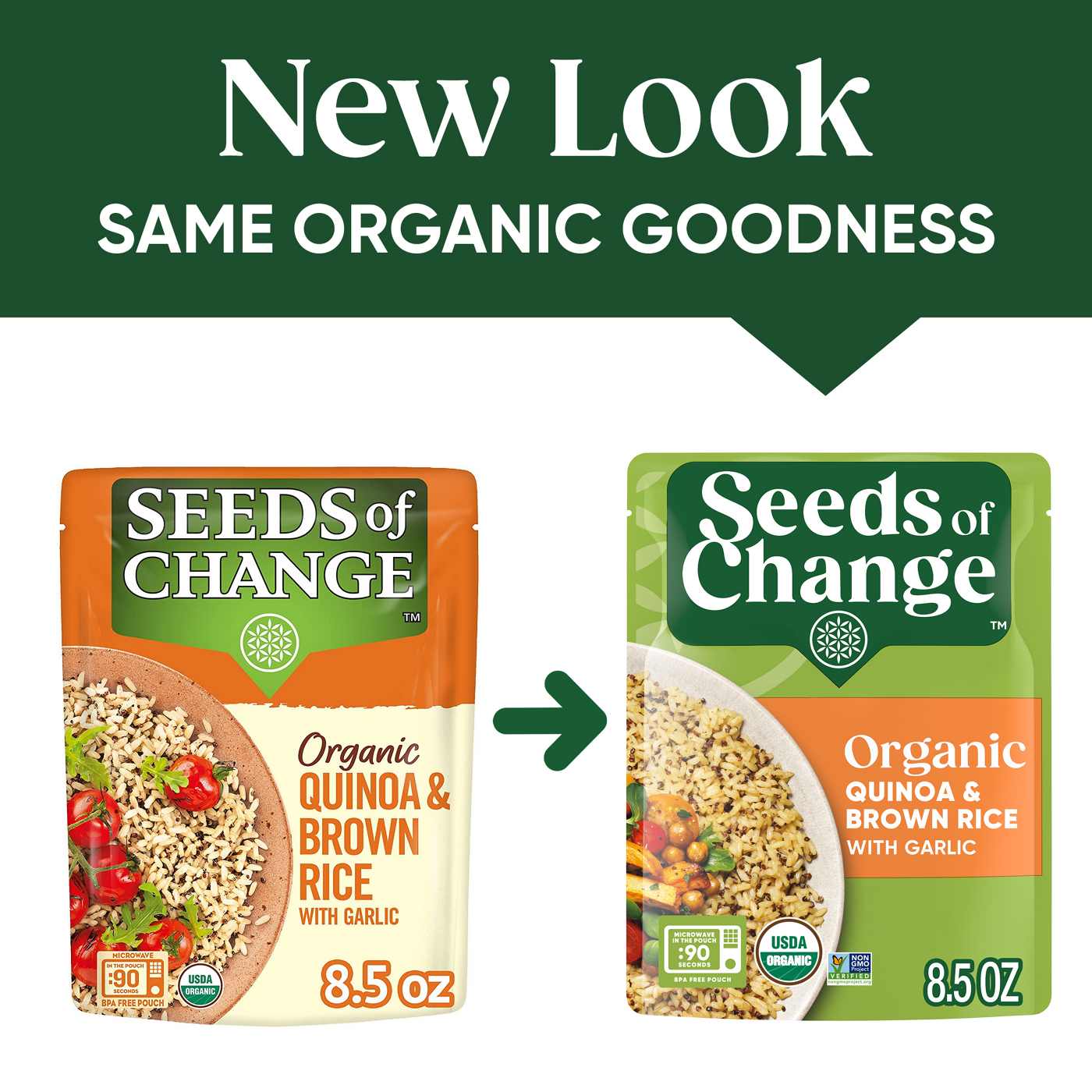 Seeds of Change Organic Quinoa & Brown Rice with Garlic; image 6 of 9