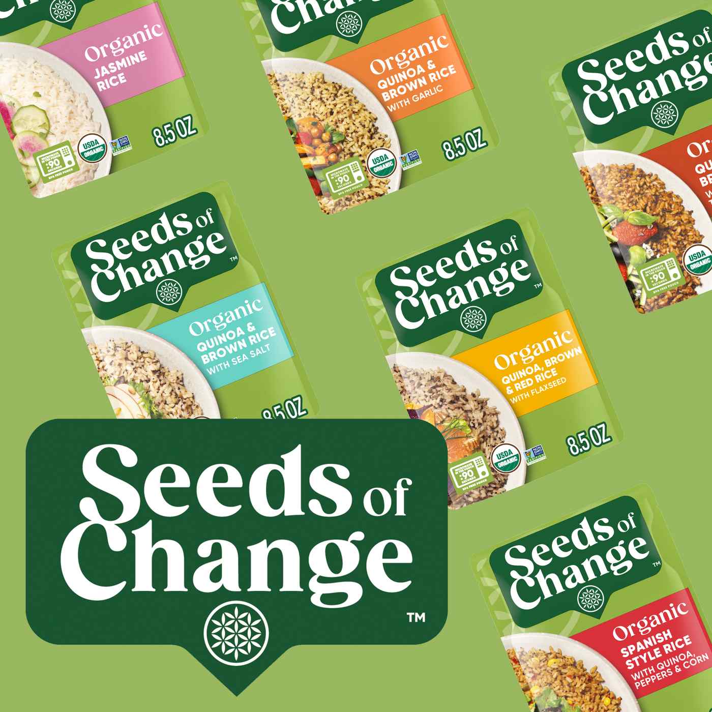 Seeds of Change Organic Quinoa & Brown Rice with Garlic; image 9 of 9