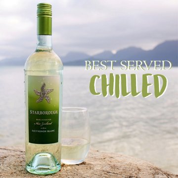 Starborough New Zealand Sauvignon Blanc White Wine, 750 mL