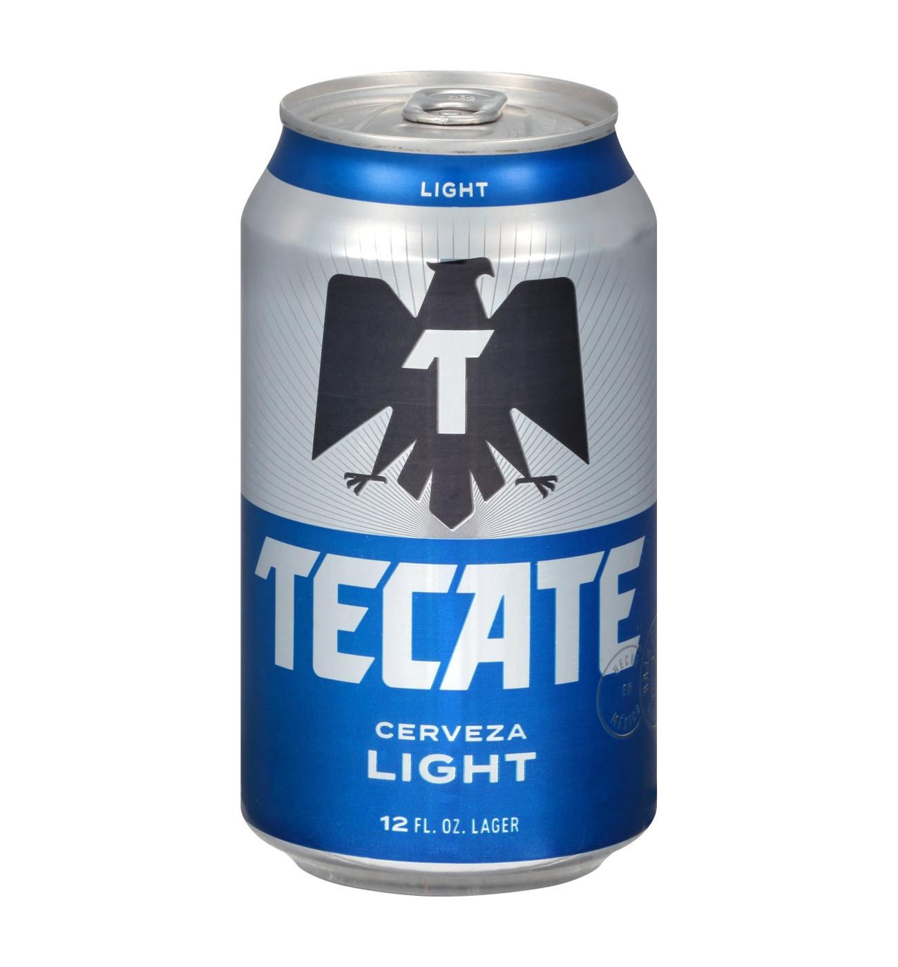 Tecate Light Beer 12 oz Cans; image 2 of 3