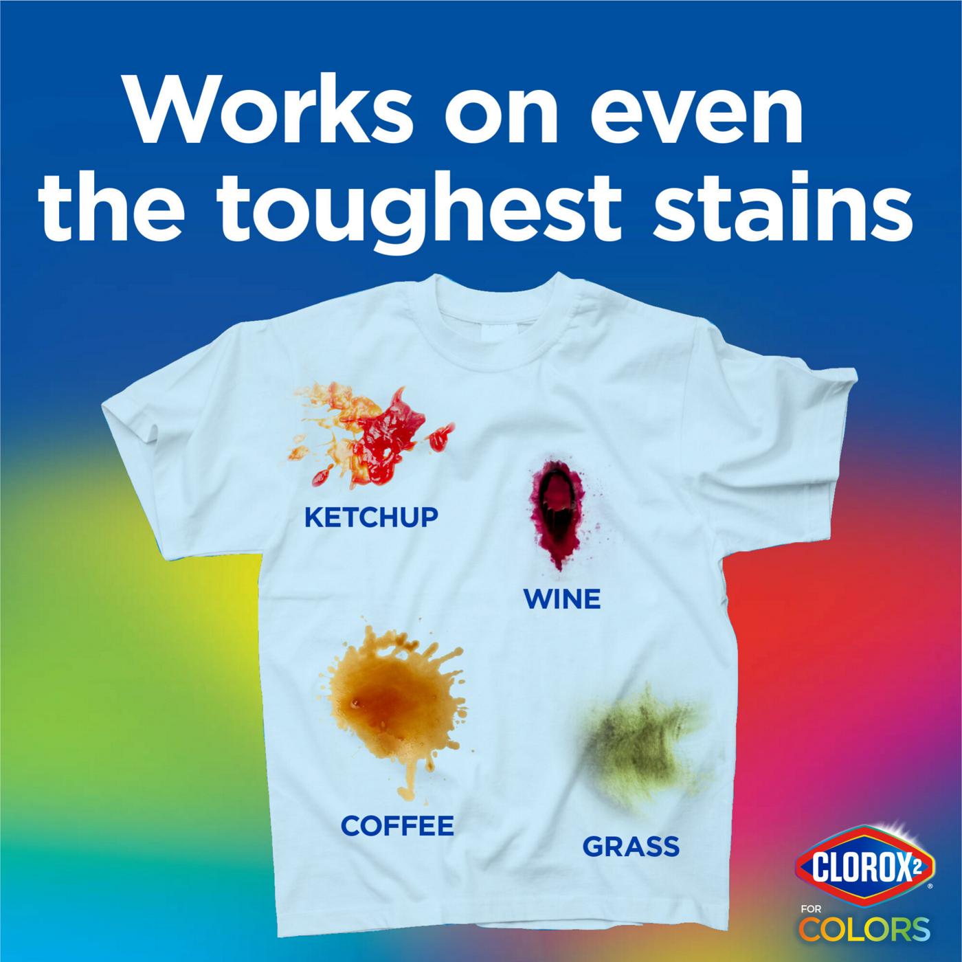Clorox for Colors Stain Remover and Laundry Additive Bleach Free - Original; image 5 of 9