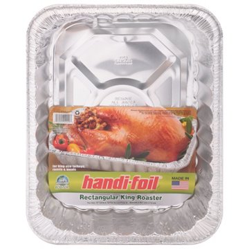 Handi-Foil Rectangular King Roaster, 17.1" x 12.6" x 2.8"