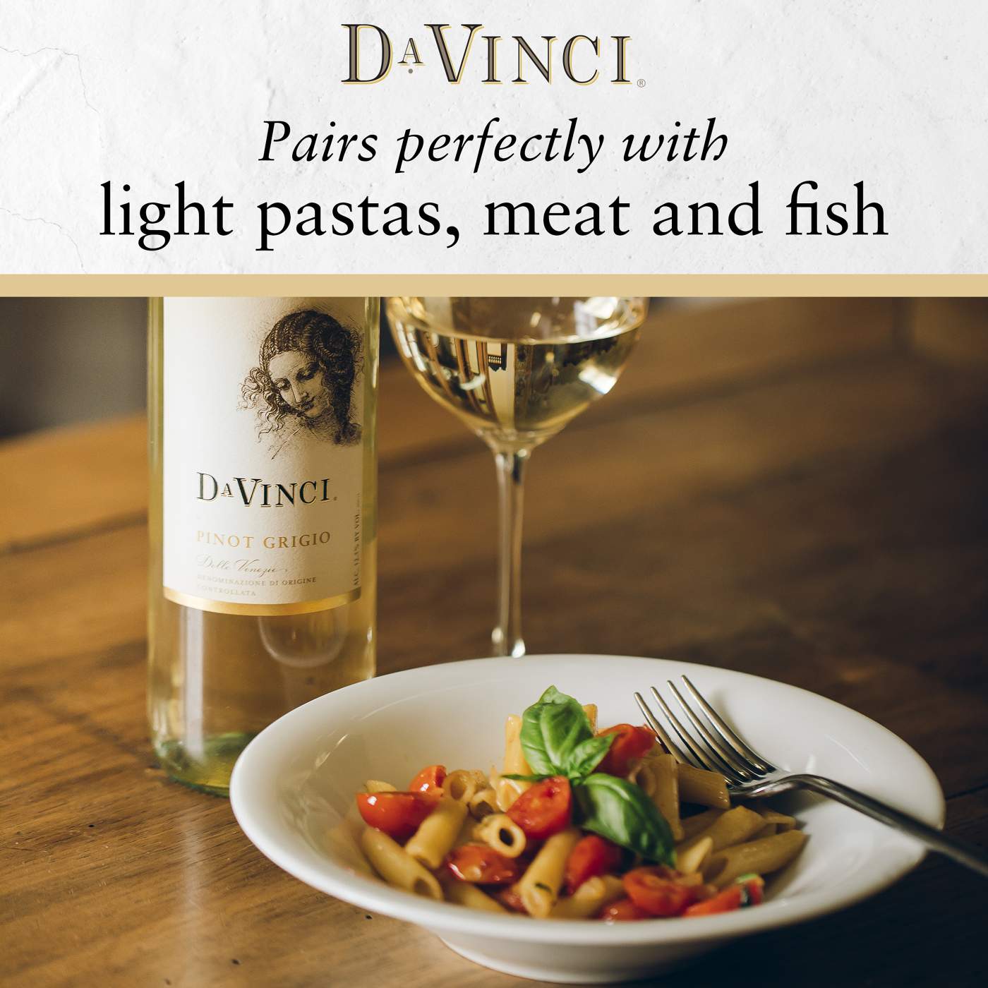 DaVinci Pinot Grigio Italy White Wine; image 4 of 6