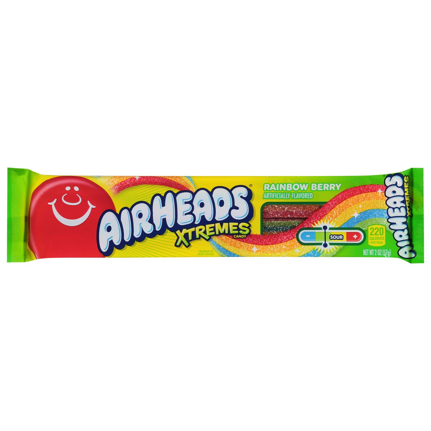 Airheads Xtremes Rainbow Berry Sour Candy Shop Candy at HEB