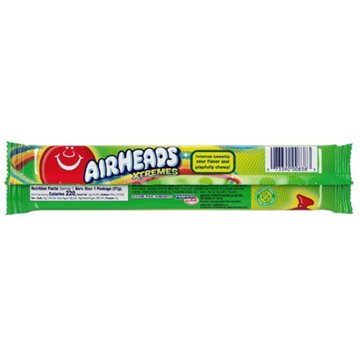 Airheads Xtremes Rainbow Berry Sour Candy, 2 oz
