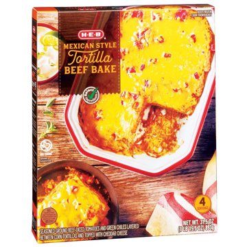 H-E-B Mexican-Style Tortilla Beef Bake