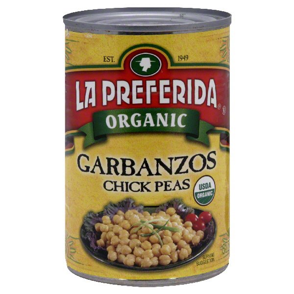 La Preferida Organic Garbanzos Chick Peas Shop Beans & Legumes at HEB