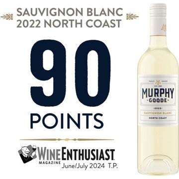 Murphy-Goode North Coast Sauvignon Blanc White Wine, 750 mL