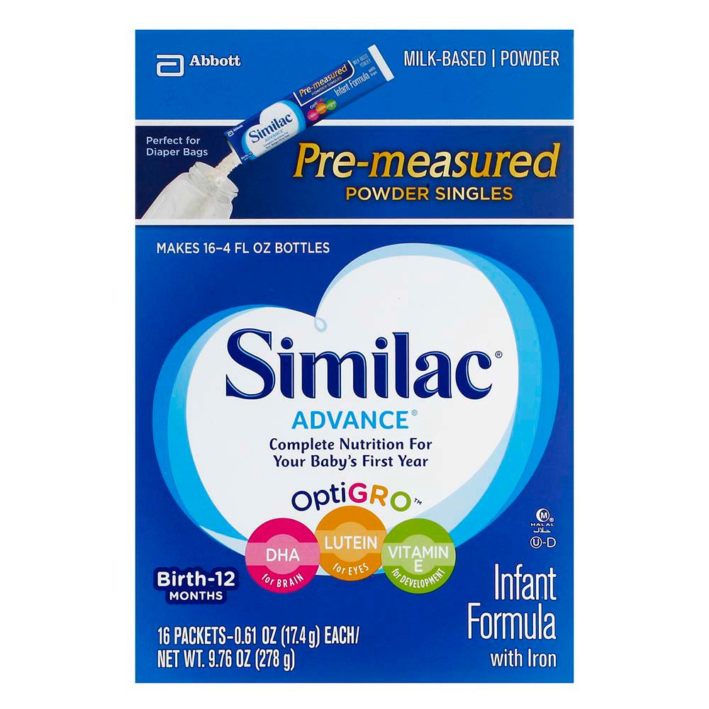 similac formula packets