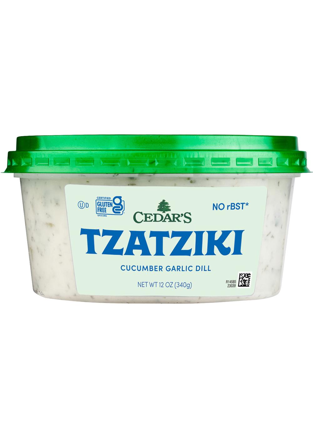 Cedar's Tzatziki Dip - Cucumber Garlic Dill; image 3 of 3