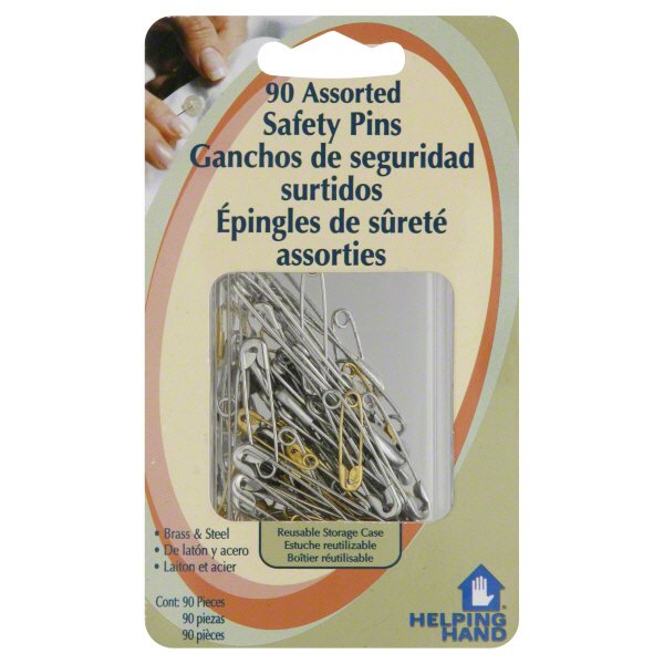 Helping Hand Assorted Safety Pins Shop Laundry at HEB