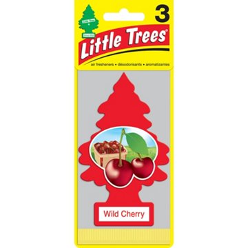 Little Trees Car Air Fresheners - Wild Cherry, 3 pk