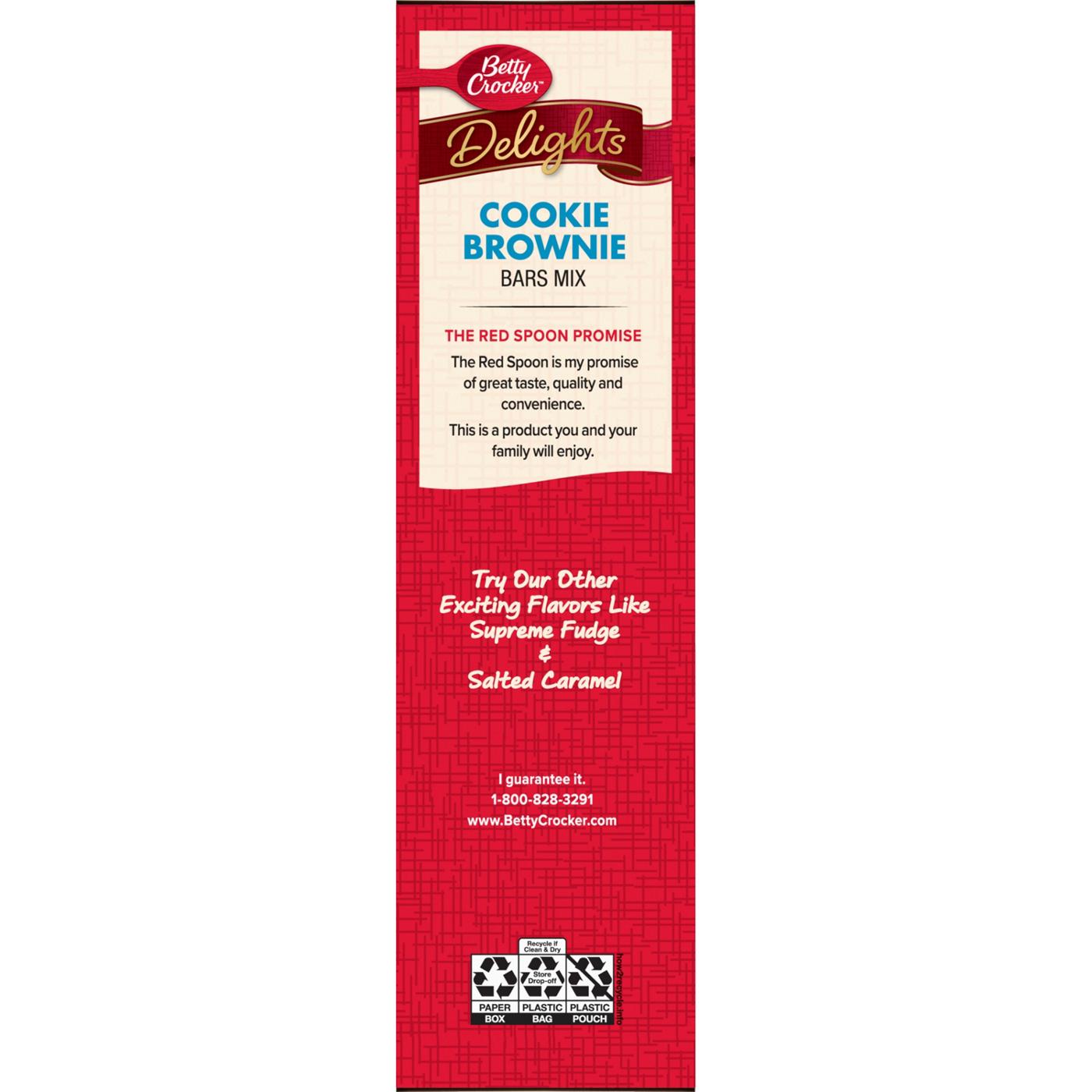 Betty Crocker Cookie Brownie Supreme Bars Mix; image 4 of 6