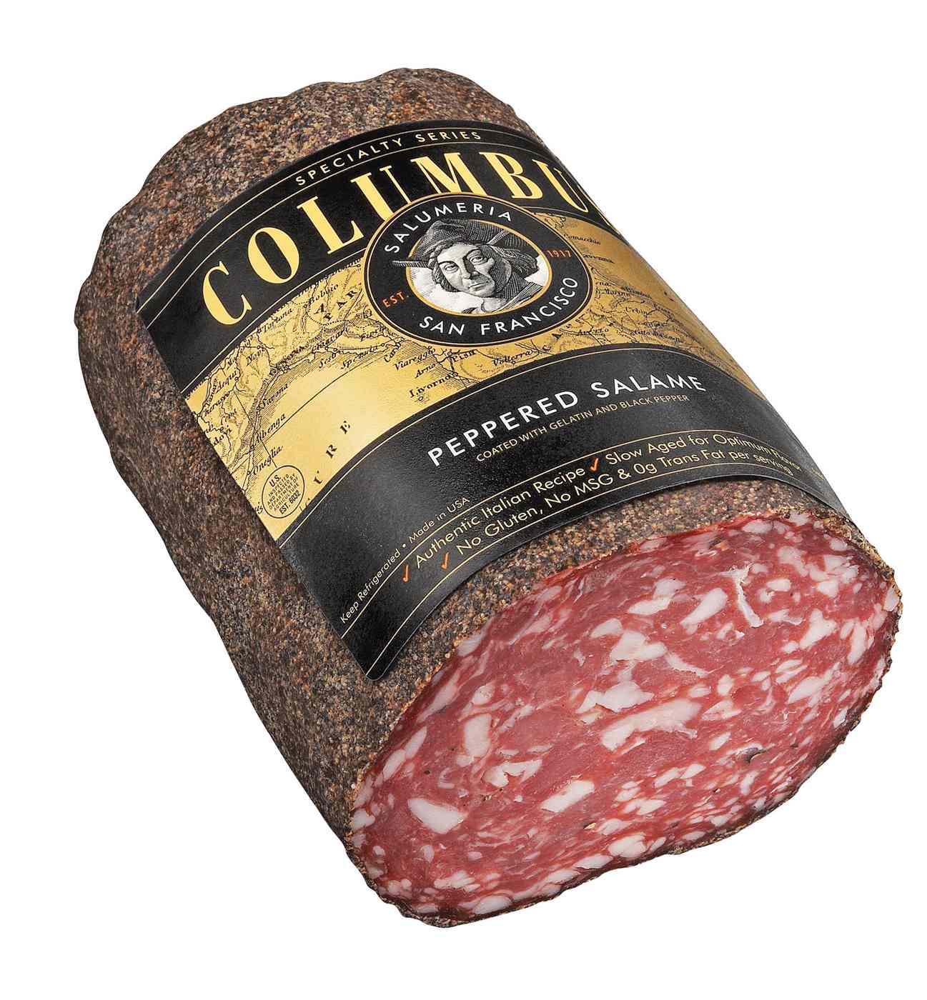 Columbus Peppered Salame Shop Meat at HEB
