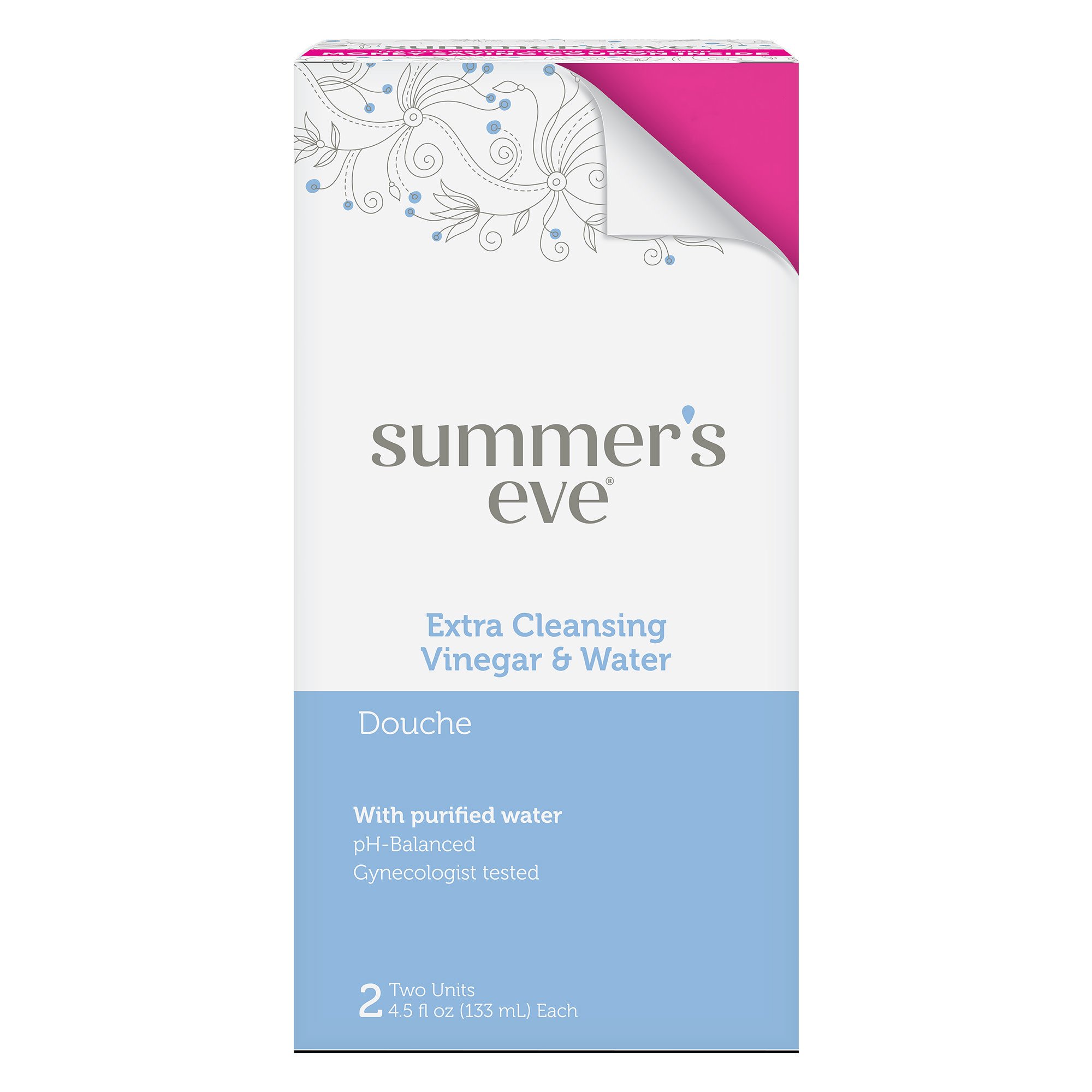 Summer's Eve Extra Cleansing Douche Vinegar & Water Shop Wipes