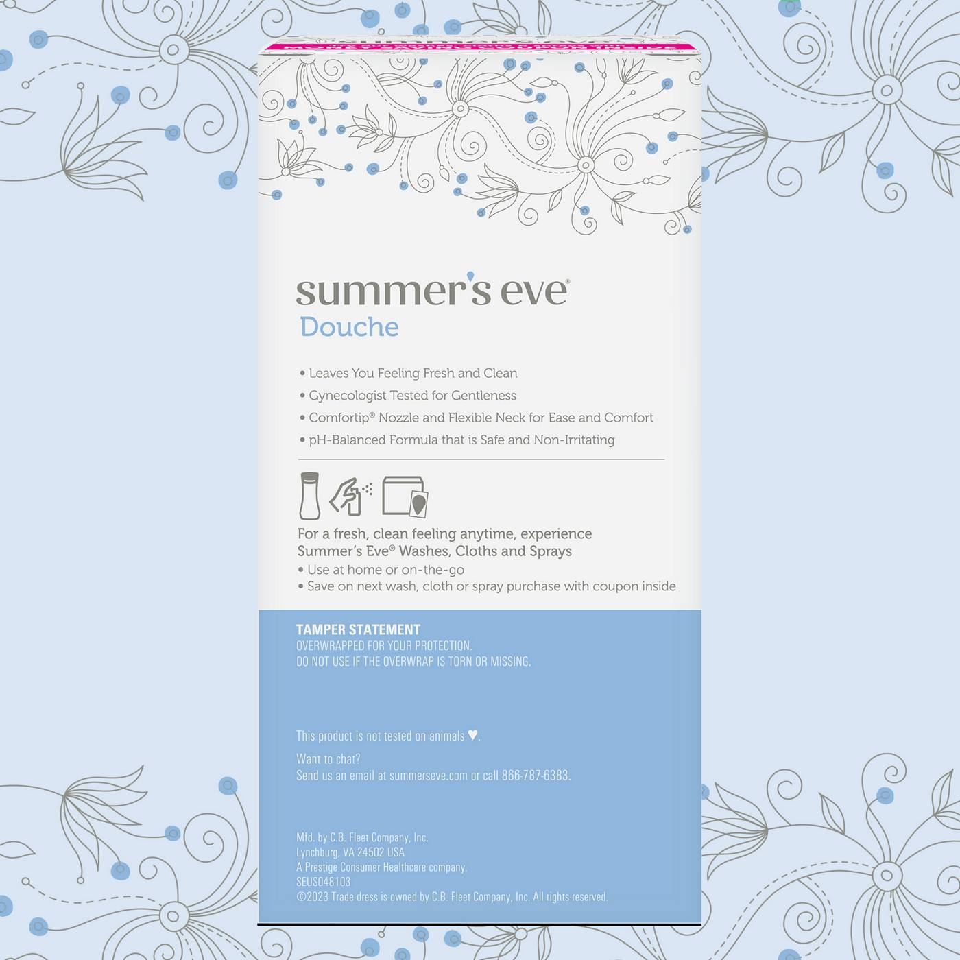 Summer's Eve Extra Cleansing Douche - Vinegar & Water; image 2 of 5