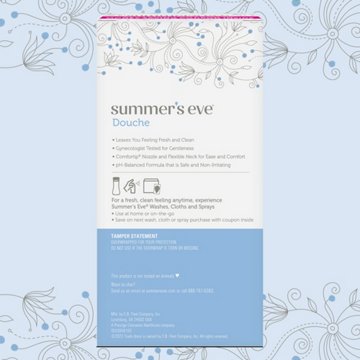 Summer's Eve Extra Cleansing Douche - Vinegar & Water, 2 pk