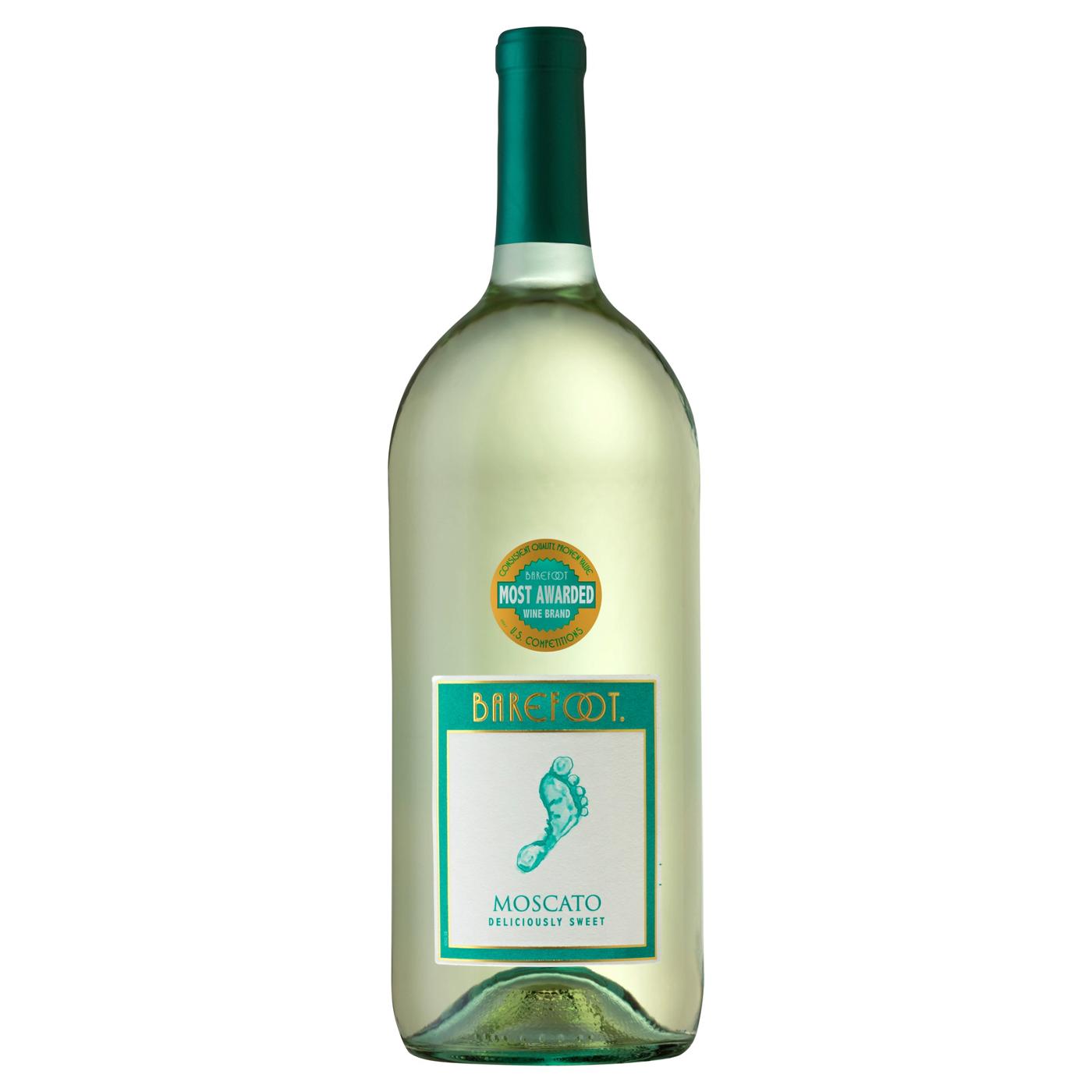 Barefoot Moscato Sweet White Wine; image 1 of 4