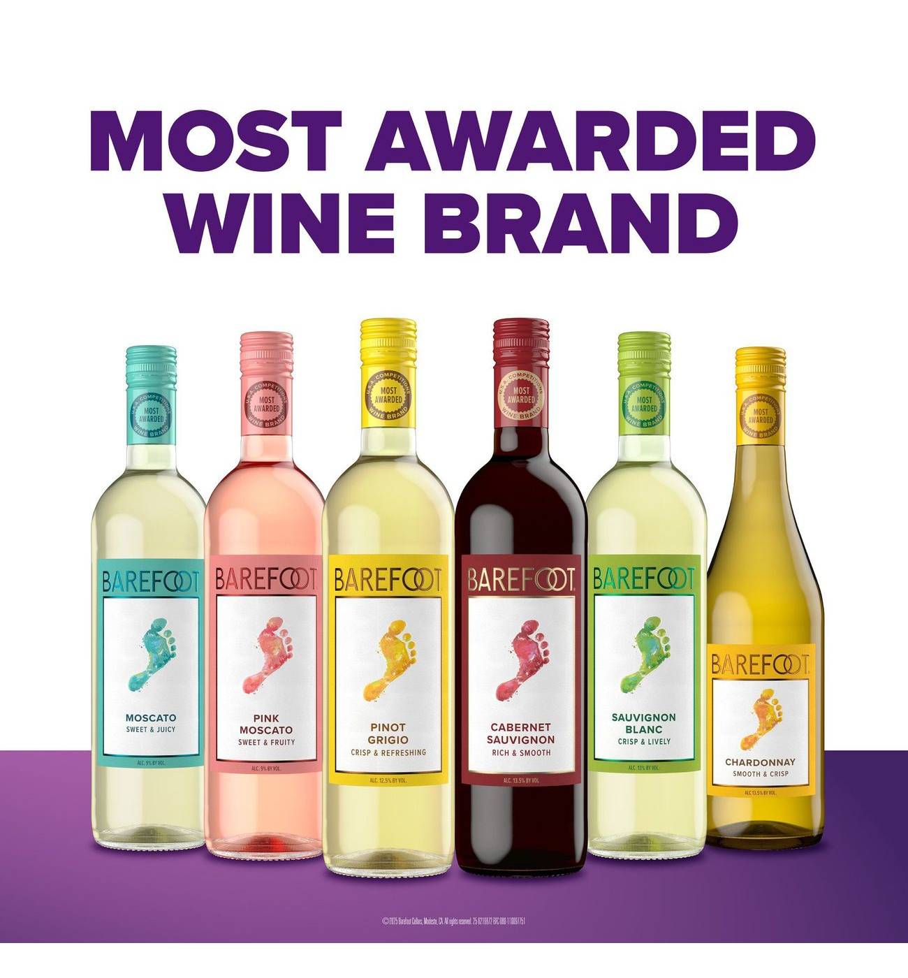 Barefoot Moscato California Sweet White Wine; image 5 of 7