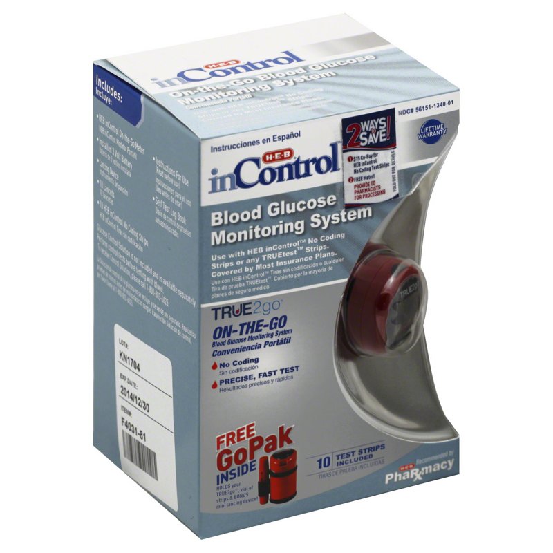 heb incontrol glucose meter manual