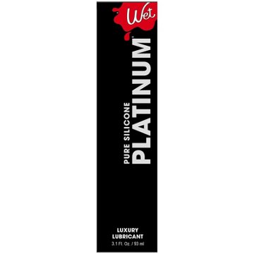 Wet Platinum Pure Silicone Lubricant, 3.1 oz
