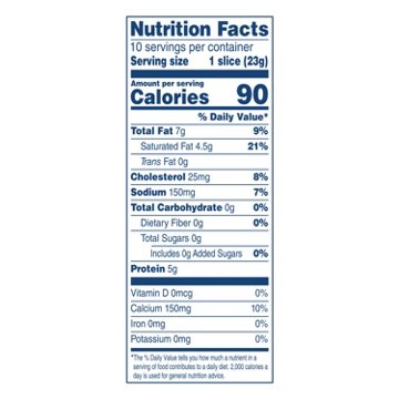 Kraft Natural Cheese Big Slice Pepper Jack Medium Cheese Slices