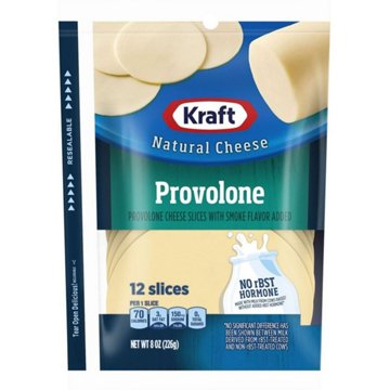 Kraft Provolone Natural Slices