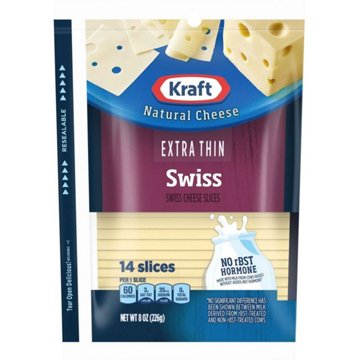 Kraft Extra Thin Swiss