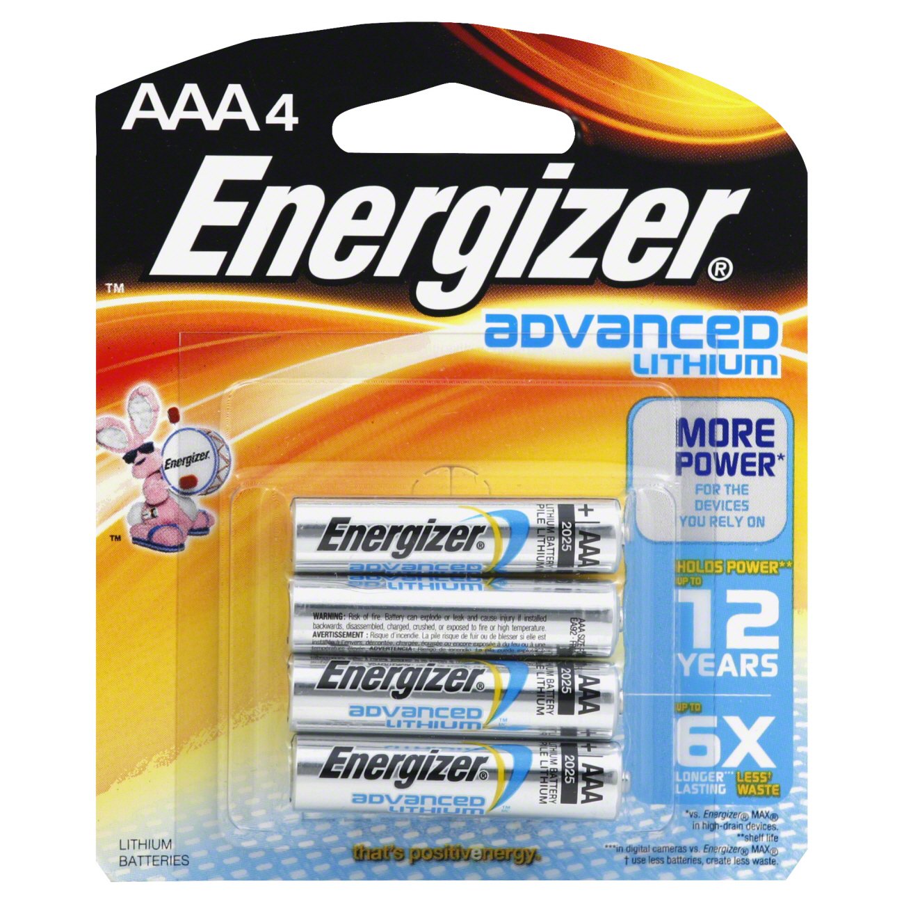 Energizer Advanced Lithium AAA Batteries - Shop Batteries at H-E-B