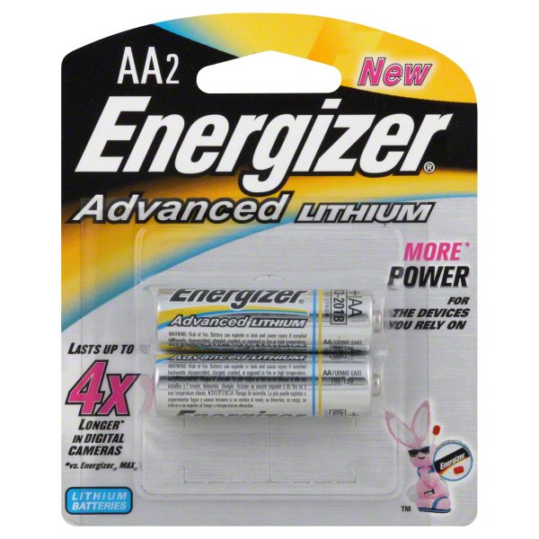 Energizer Advanced Lithium AA Batteries Shop Batteries at HEB