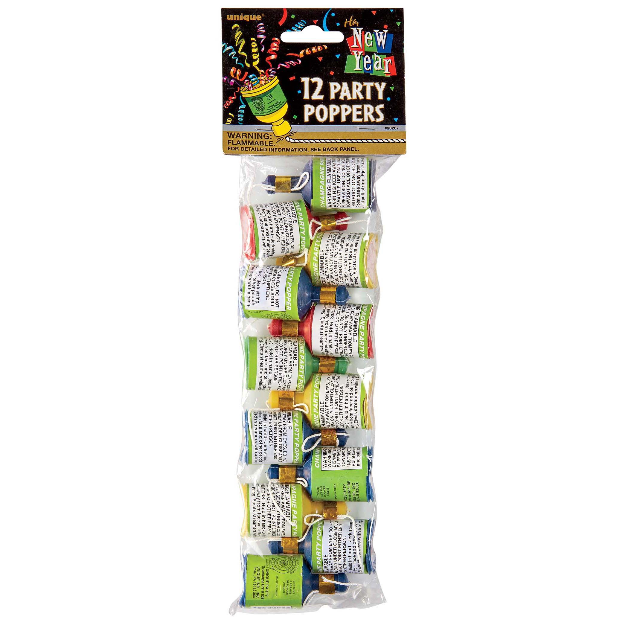 Unique New Years Party Poppers Shop Party Supplies at HEB