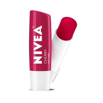 NIVEA Cherry Lip Care Carded Pack, 0.17 oz