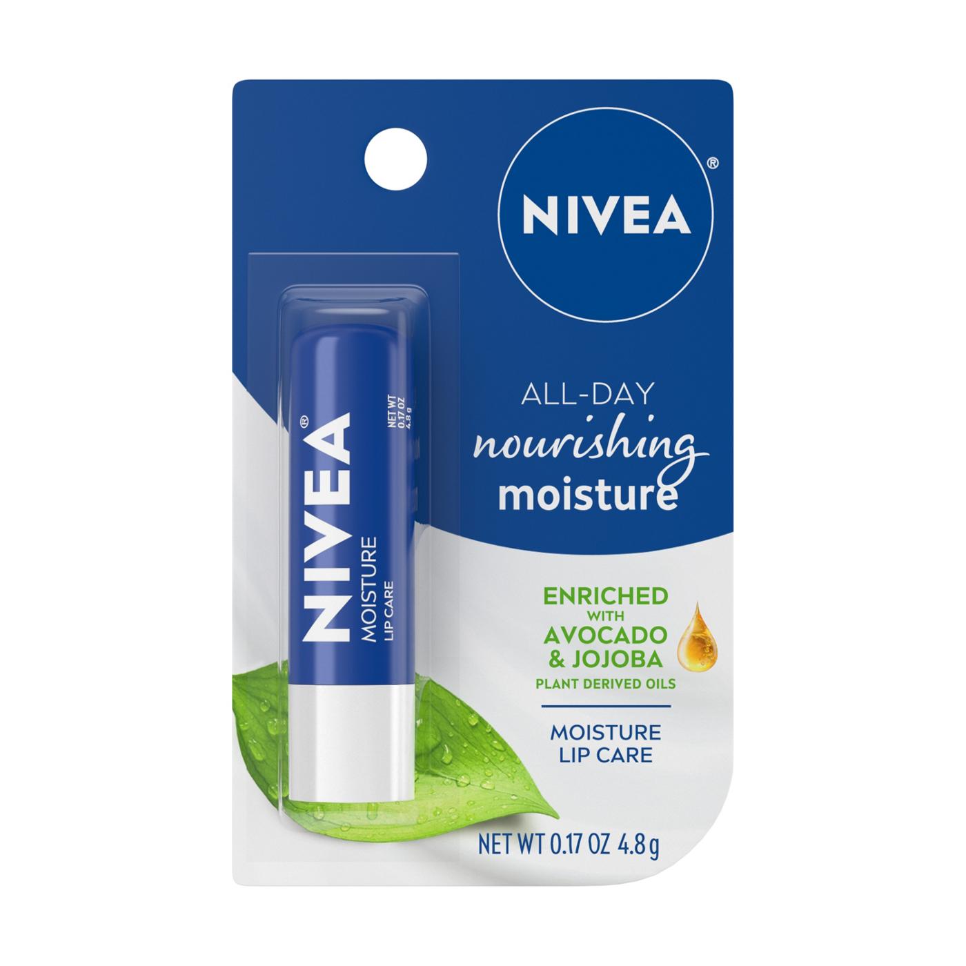 NIVEA Moisture Lip Care Carded Pack; image 1 of 2