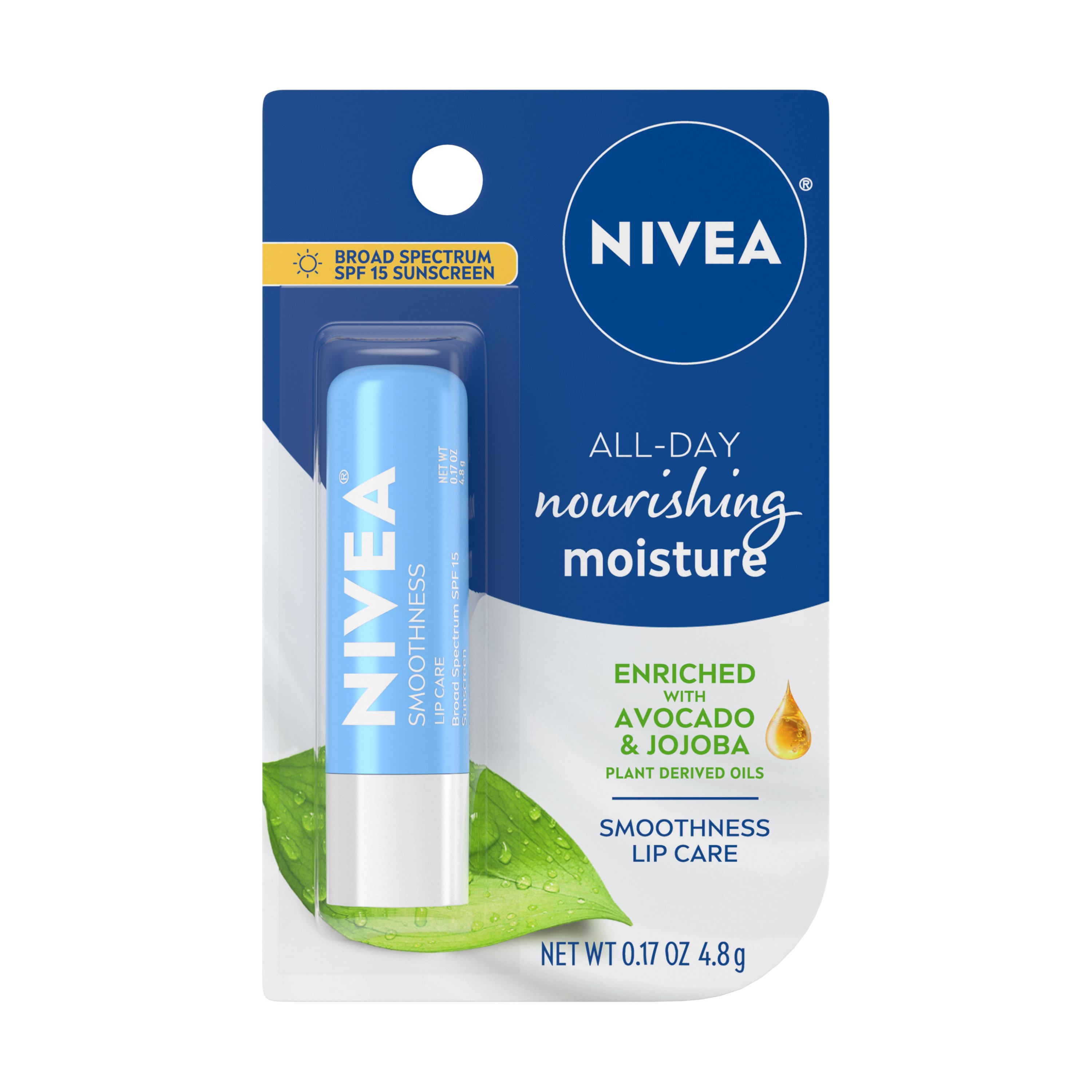 NIVEA Smoothness Lip Care SPF 15 Carded Pack Shop Lip Balm