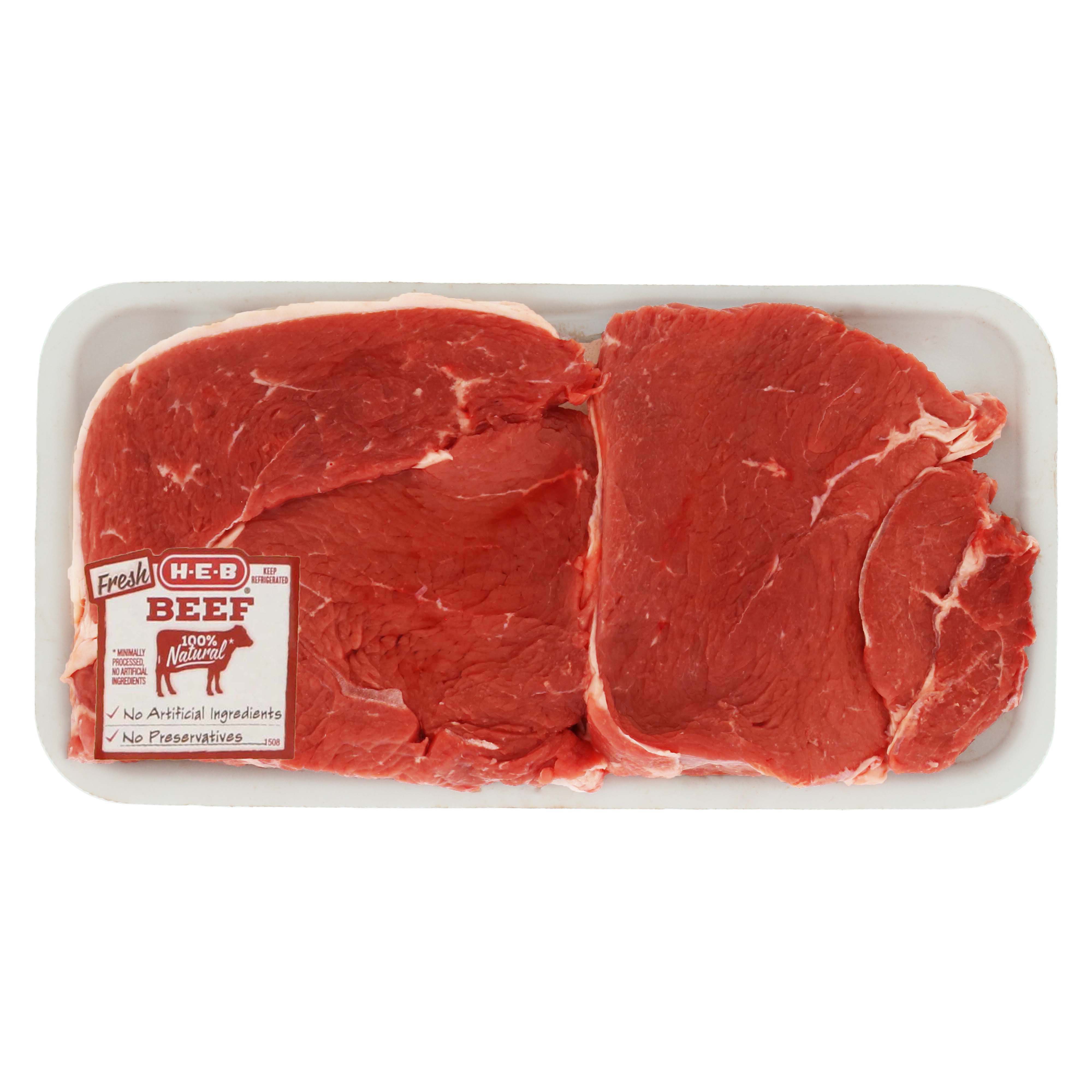 H-E-B Portioned Top Sirloin Steaks, USDA Select - Shop Beef At H-E-B