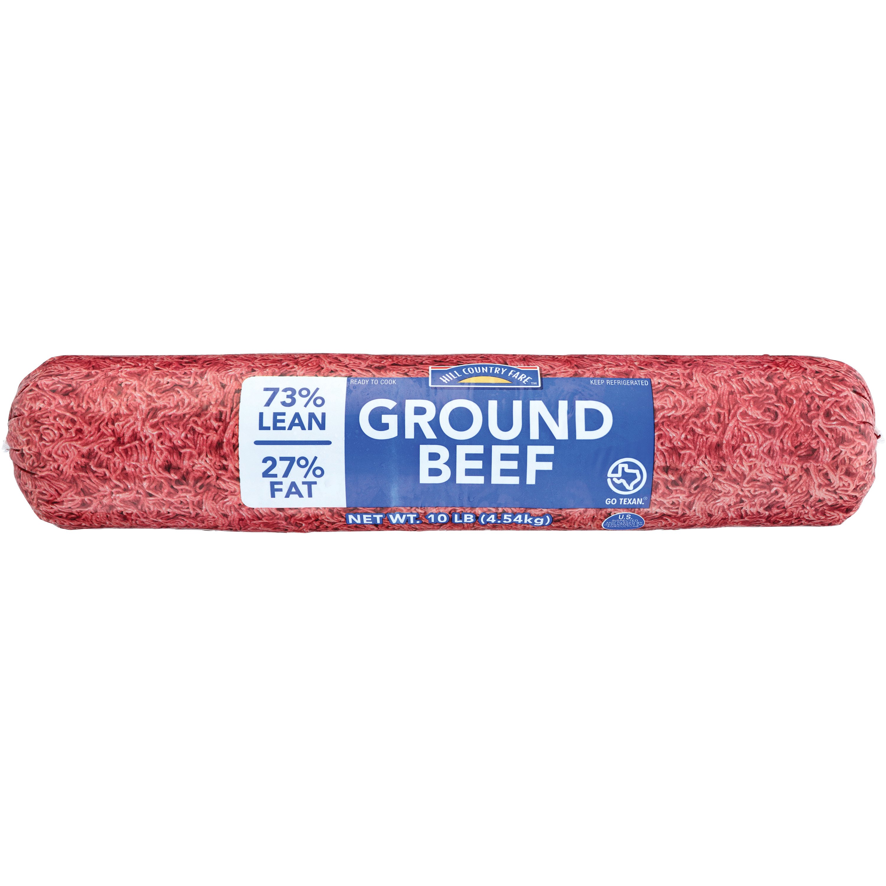 Hill Country Fare Ground Beef 73 Lean Shop Beef at HEB