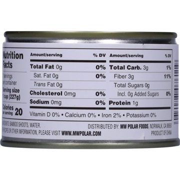 Polar Sliced Bamboo Shoots, 8 oz