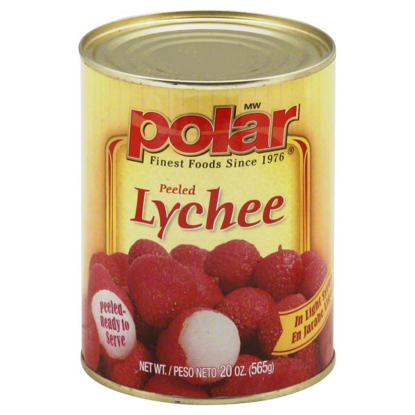 Polar Peeled Lychee Shop Canned & Dried Food at HEB