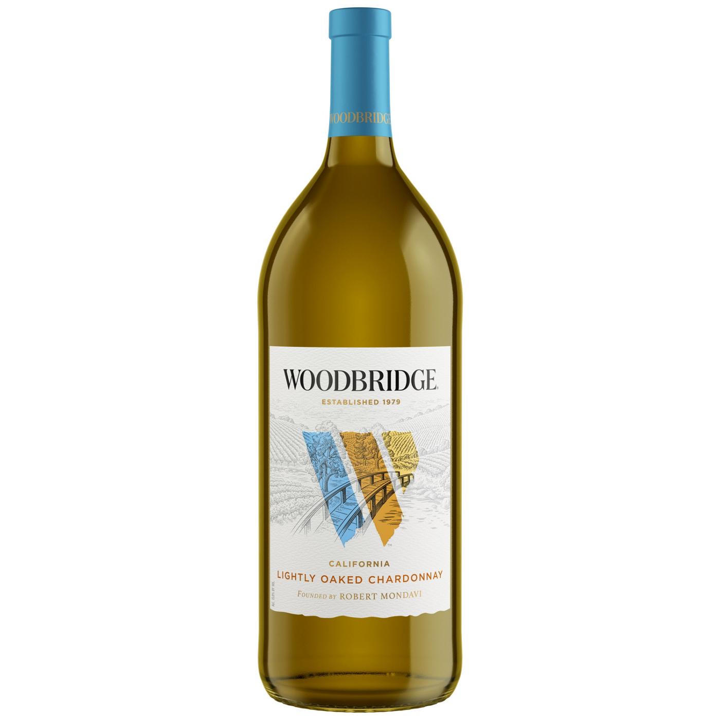 Woodbridge Lightly Oaked Chardonnay White Wine 1.5 L Bottle; image 1 of 10