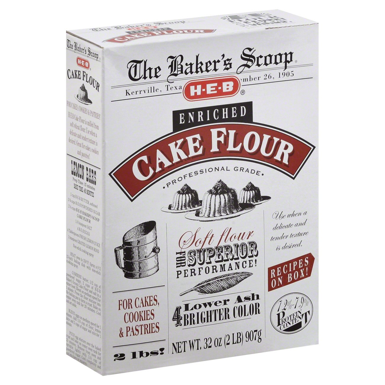 HEB Enriched Cake Flour Shop Flour at HEB