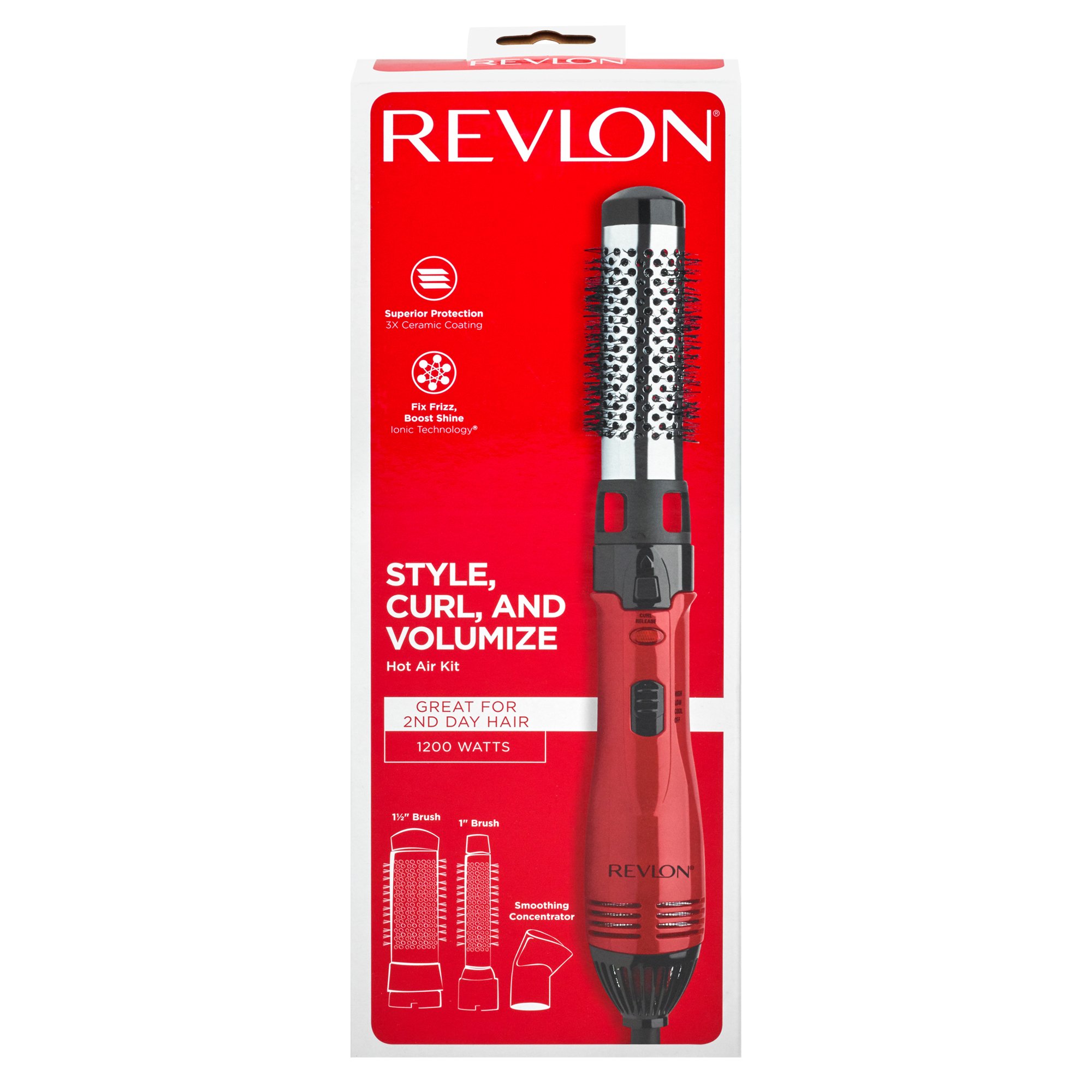 Revlon 1200 W Perfect Style Hot Air Kit 3 Piece Set - Shop Hair