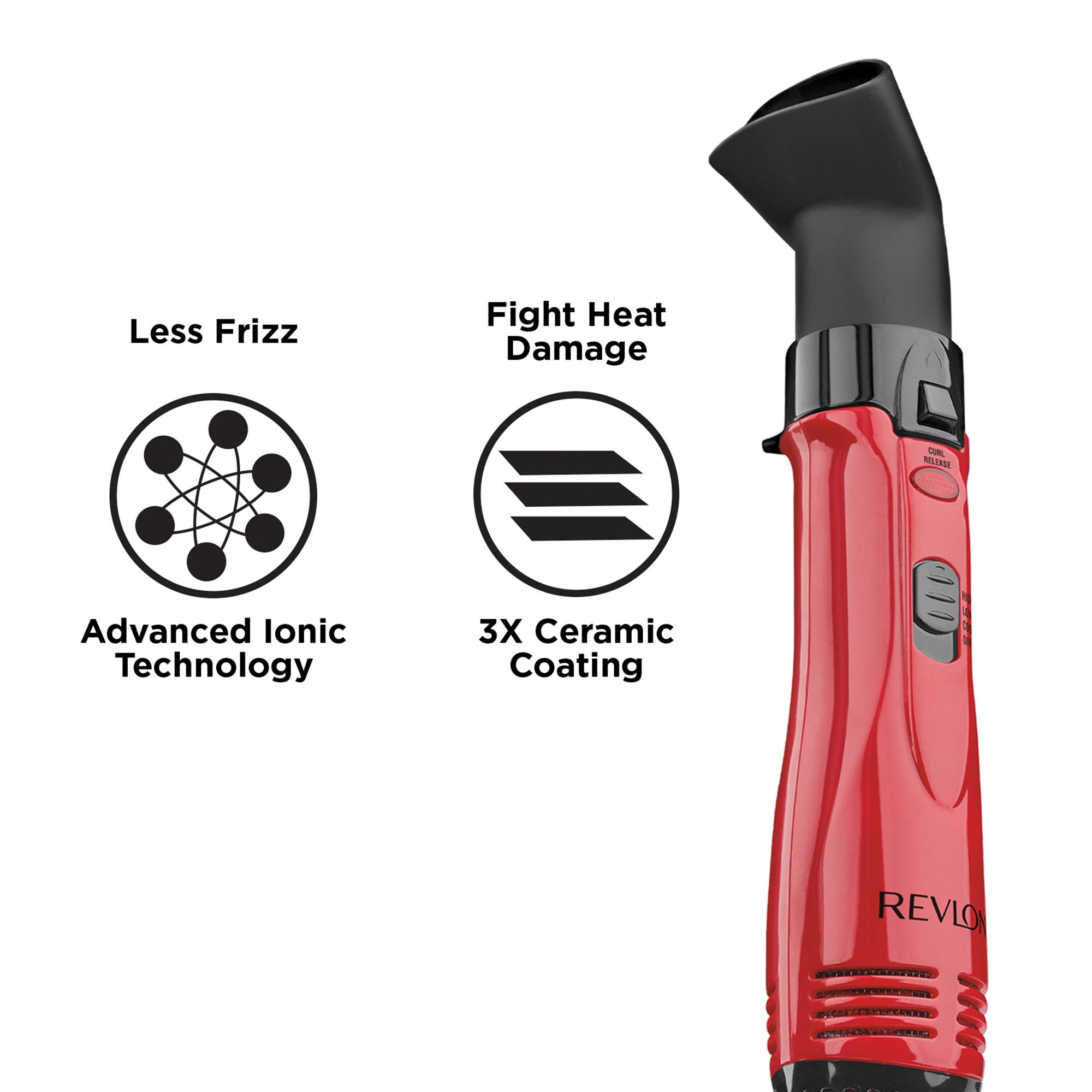 Revlon 1200 W Perfect Style Hot Air Kit Piece Set Shop Hair