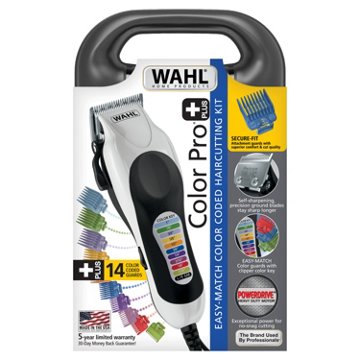 Wahl Color Pro Color Coded Haircutting Kit