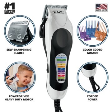 Wahl Color Pro Color Coded Haircutting Kit