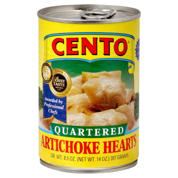 Cento Quartered Artichoke Hearts Shop Vegetables at HEB